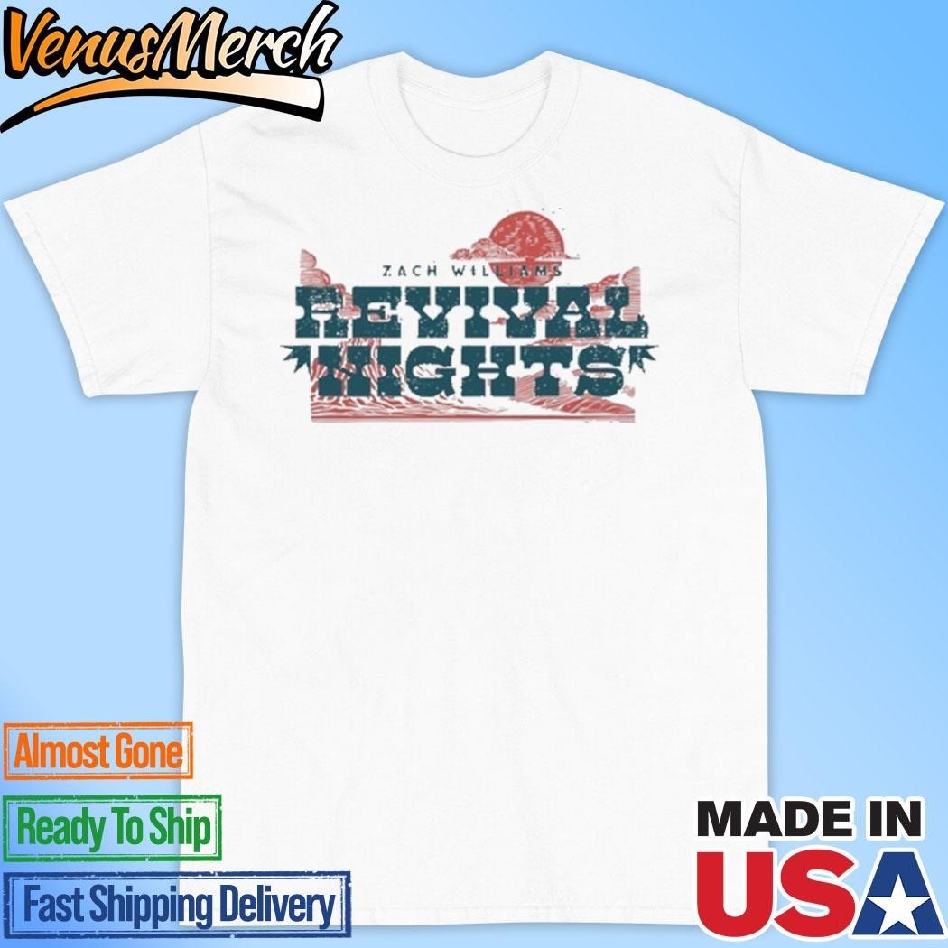 Zach Williams Revival Nights 2024 Tour Shirt