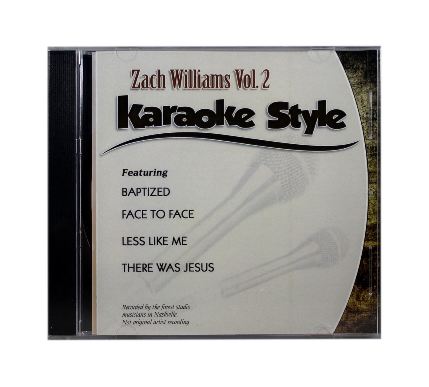 Zach Williams Volume 2 Christian Karaoke Style NEW CD+G Daywind 6 Songs