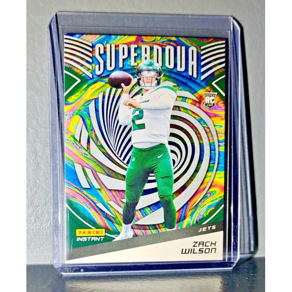 Zach Wilson 2021 Panini NFL Instant Supernova #18 Rookie Football Card 1 of 3357