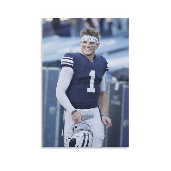 Zach Wilson Canvas Poster Wall Art Poster Gifts Bedroom Prints Home Decor Hanging Picture Canvas Painting Posters 24x36inch(60x90cm)