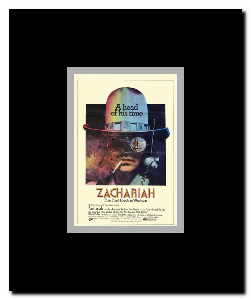 Zachariah Framed Movie Poster