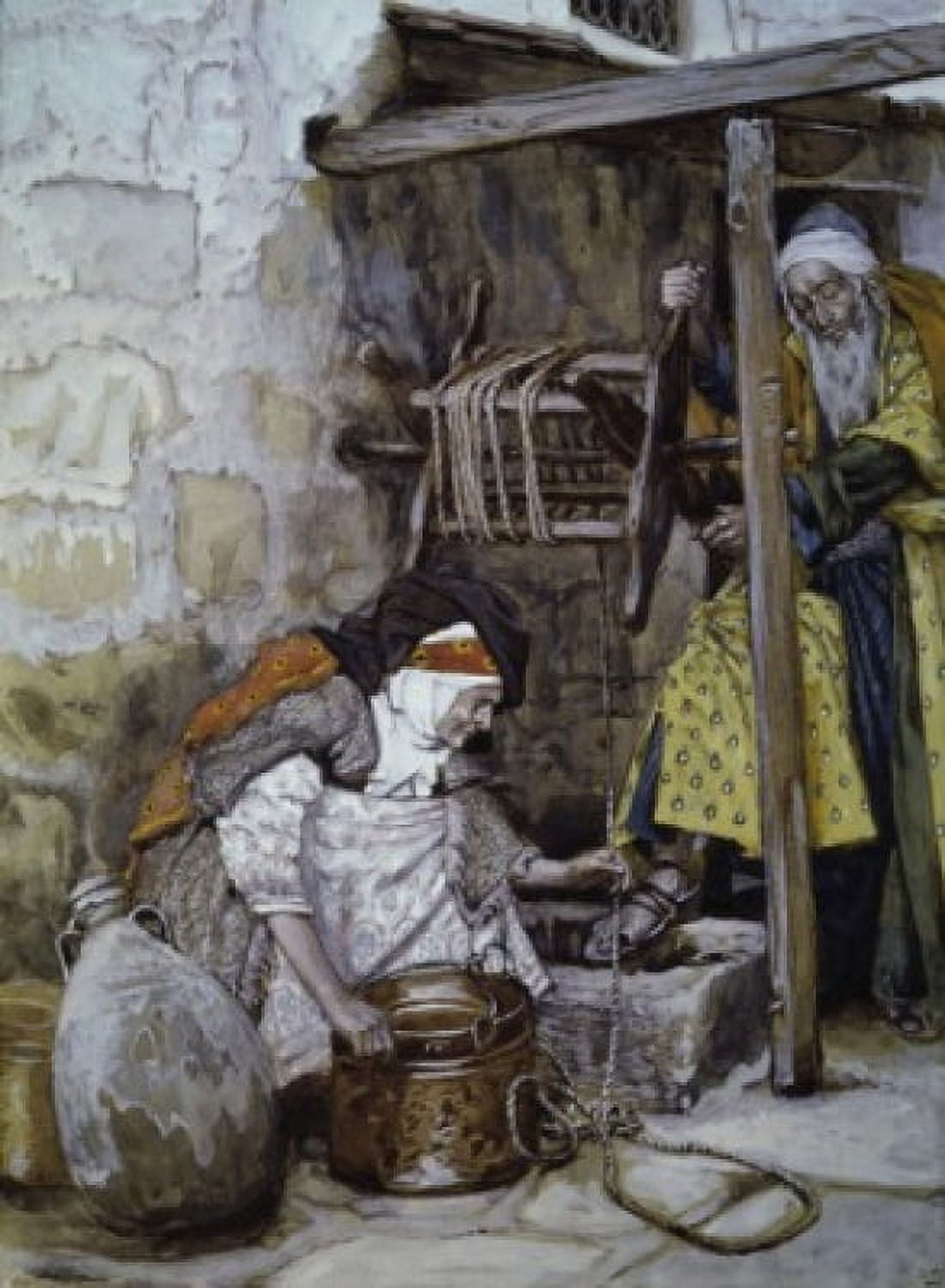 Zacharias and Elizabeth James Tissot (1836-1902French) Canvas Art - James Tissot (18 x 24)