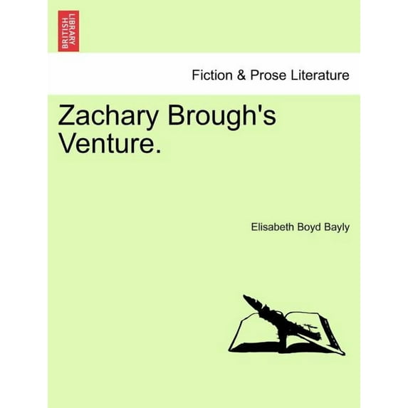Zachary Brough's Venture., (Paperback)