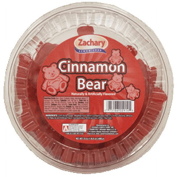 Zachary, Cinnamon Bears Bulk Candy, 15 Lb