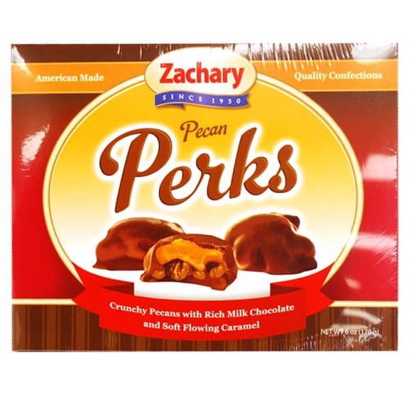 Zachary Milk Chocolate Pecan Perks 6oz Bag