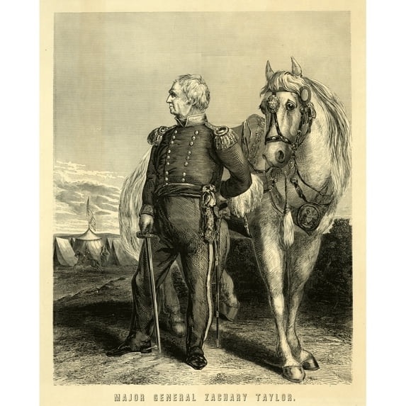 Zachary Taylor History (24 x 36)