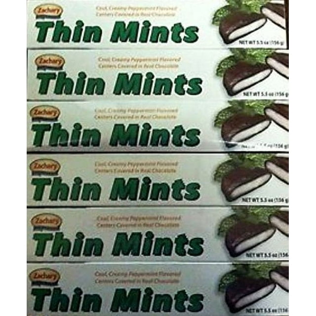 Zachary Thin Mints 5.5 Box (Pack of 6)