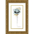 thumbnail image 1 of Zacher-Finet, Isabelle 11x18 Gold Ornate Wood Framed with Double Matting Museum Art Print Titled - Urban Romance I, 1 of 4