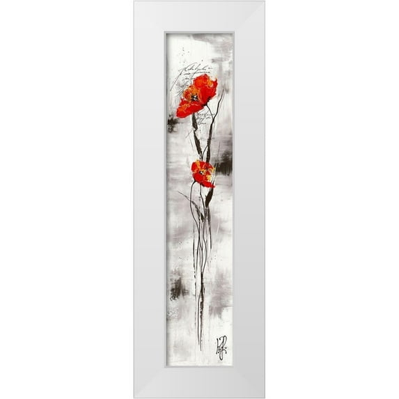 Zacher-Finet, Isabelle 8x24 White Modern Wood Framed Museum Art Print Titled - Reve fleurie II