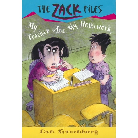 Zack Files Zack Files 27: My Teacher Ate My Homework, Book 27, (Paperback)