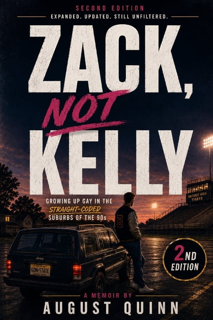 Zack, Not Kelly: Second Edition: Growing Up Gay in the Straight-Coded Suburbs of the '90s, (Paperback)