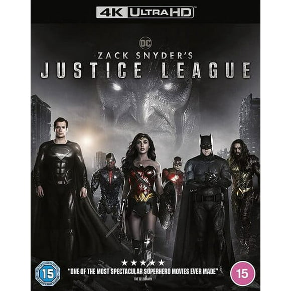 Zack Snyders Justice League (4K Ultra HD), Warner Bros Uk, Action & Adventure