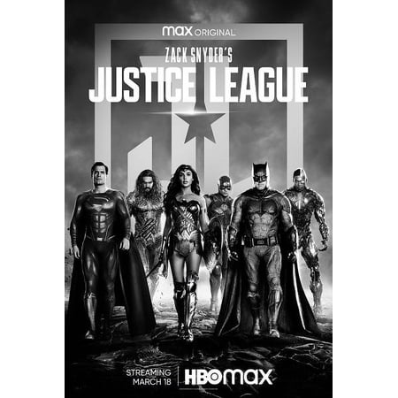 Zack Snyder's Justice League Movie POSTER 27" x 40" Style A