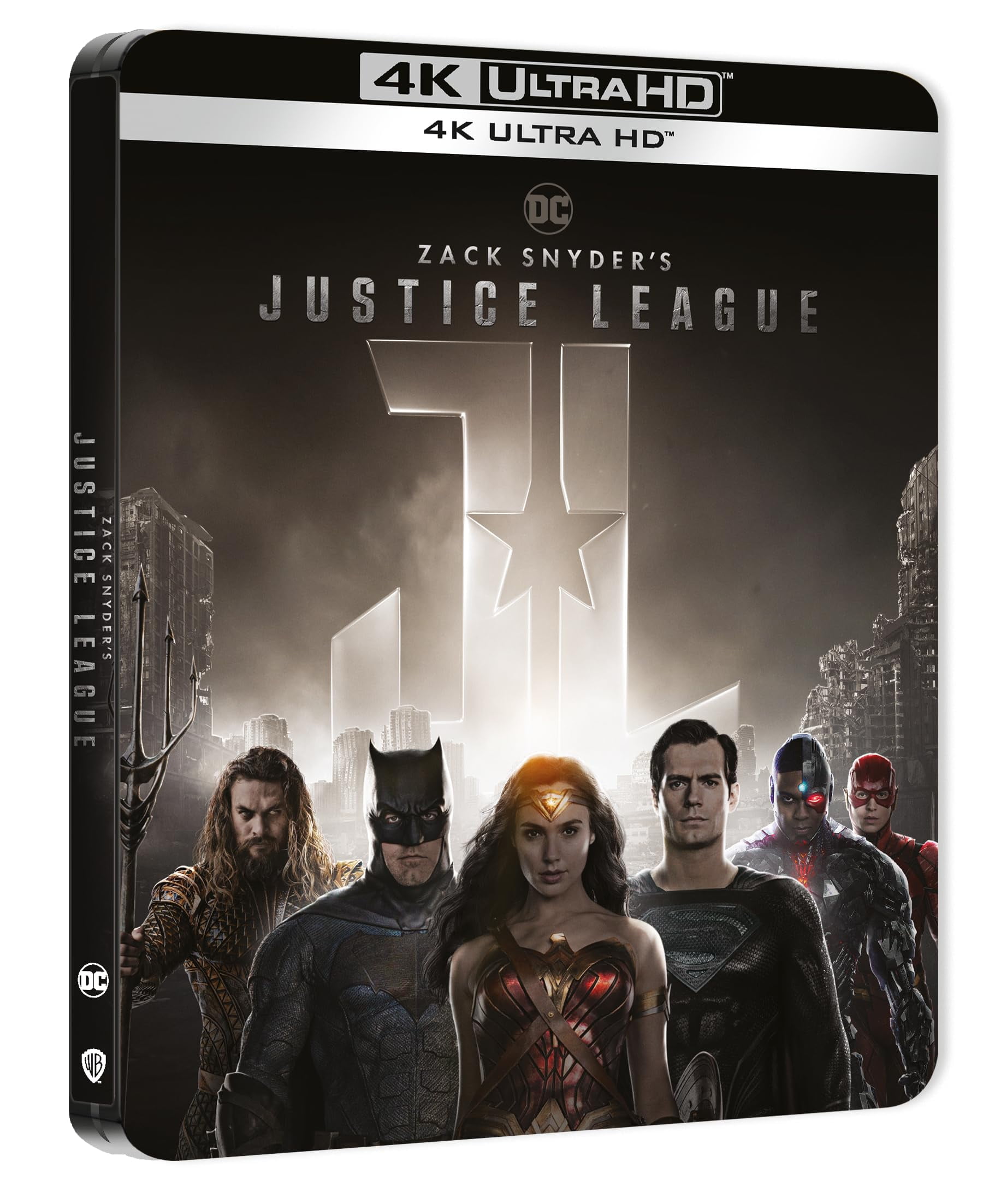 Zack Snyder's Justice League Steelbook Blu-ray 4K Ultra HD (4K Ultra HD)