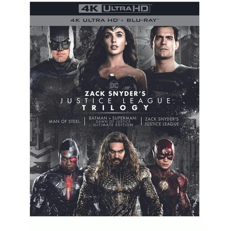 Zack Snyder's Justice League Trilogy (4K Ultra HD + Blu-ray) [UHD]