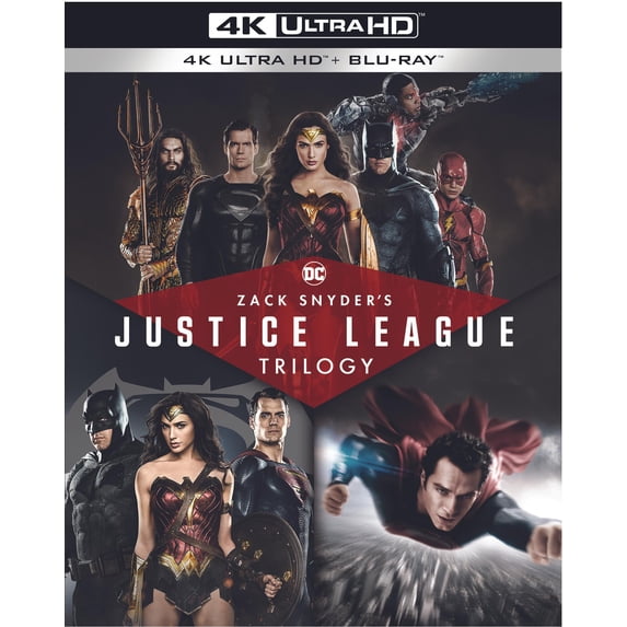 Zack Snyder’s Justice League Trilogy (4K Ultra HD + Blu-ray)