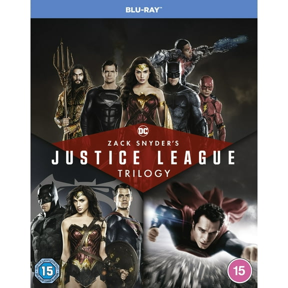 Zack Snyder's Justice League Trilogy (Blu-ray) Region Free