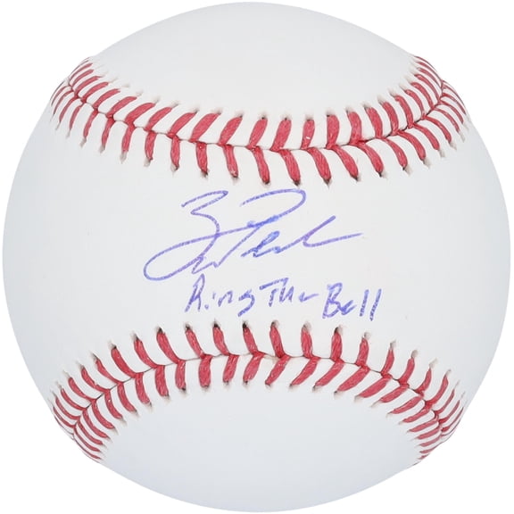 Zack Wheeler Philadelphia Phillies Autographed Baseball with "Ring The Bell" Inscription - Fanatics Authentic Certified