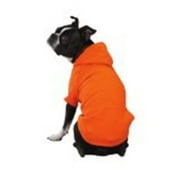 Zack & Zoey Basic Hoodie for Dogs, 20" Large, Vibrant Orange L (Neck: 17", Girth: 28", Back: 20")