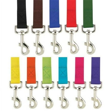Zack & Zoey US2392 44 31 Nylon Lead 4 Ft x .63 In Chocolate