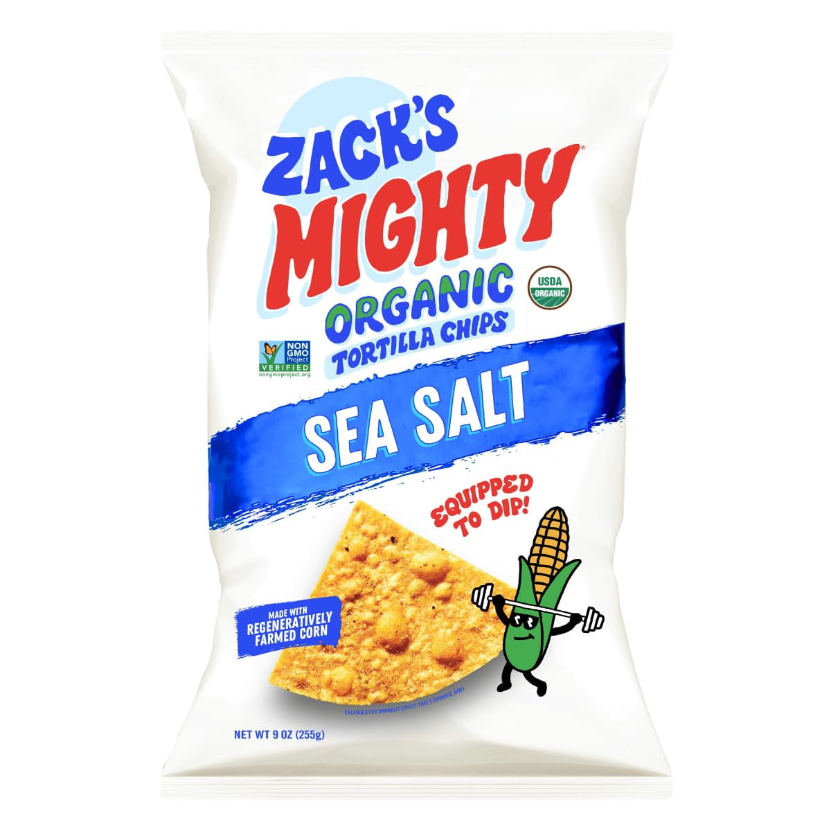 Zack’s Mighty Organic Tortilla Chips, NonGMO, GlutenFree, Sturdy for