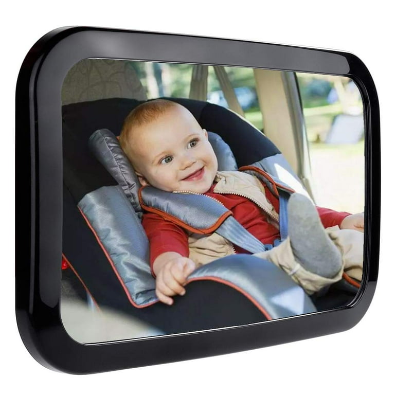 Zacro Baby Car Mirror, Rear Facing with Crystal Clear Wide View