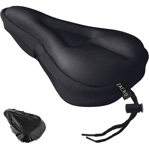 Zacro Comfortable Bike Seat Cushion, Waterproof Bicycle Saddle Cover for Outdoor Riding Mount