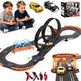 Walmart Racing Game Zacro Electric Slot Car Race Track Set with 2 High-Speed Racing Cars ...