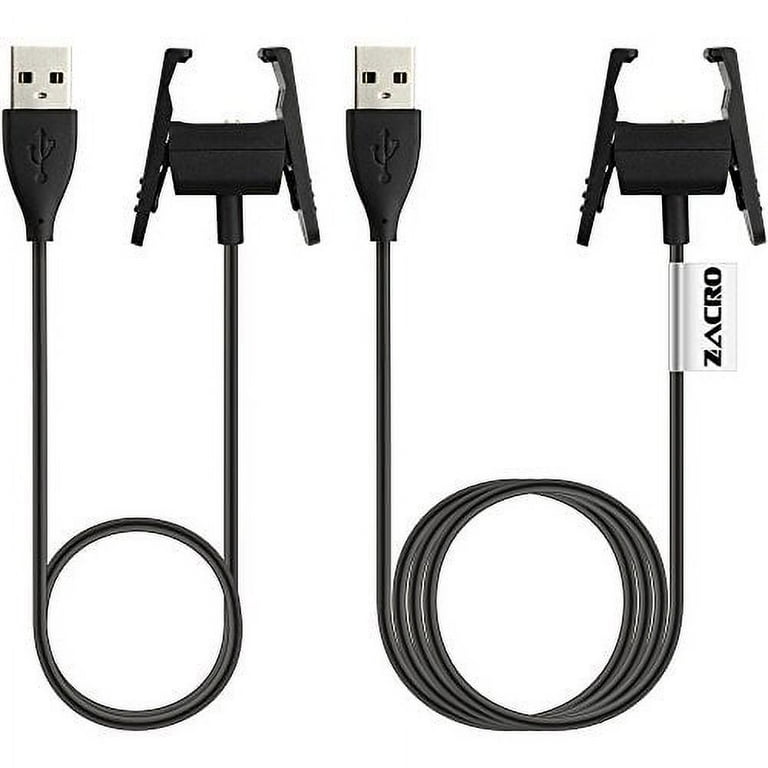 Zacro Fitbit Charge 2 Charger 2Pcs Replacement Usb Charger