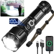 Rechargeable Flashlight High Lumens, XHP70.3 Super - rated 4.4 stars from 161 reviews