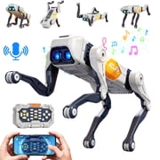 Zacro Robot Dog Toy for Kids, Interactive Remote Control Smart Robotic Pet for Boys & Girls Ages 6-12