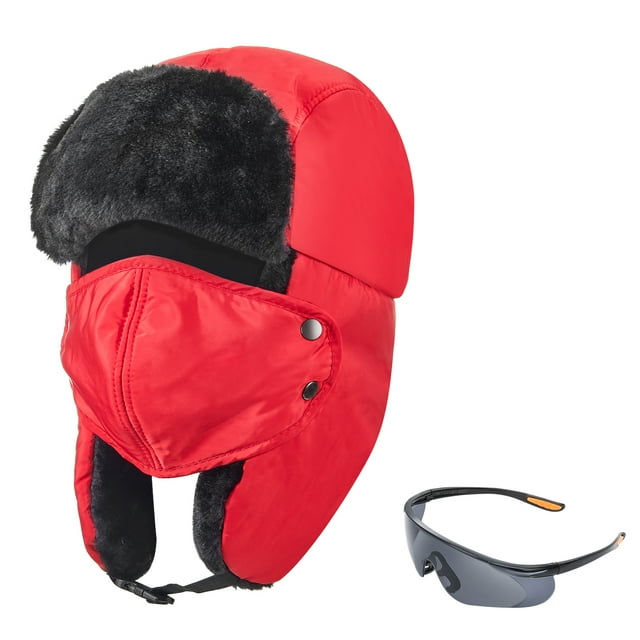 Zacro Trapper Hat for Women, Winter Hat Trooper Russian Warm Hat with