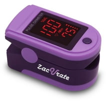 Zacurate Pro Series 500DL Sportin and Aviation Fingertip Pulse Oximeter Blood Oxygen Saturation Monitor (Mystic Purple)
