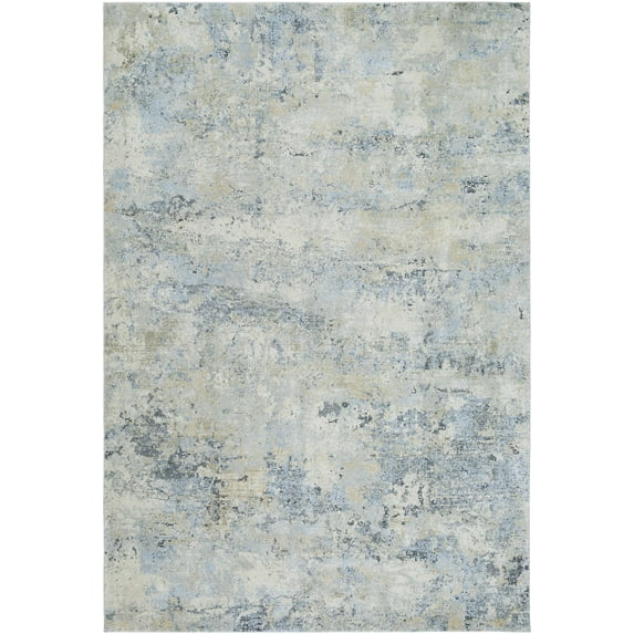 BoutiqueRugs Zadie Contemporary Area Rug - Light Gray, Beige, Pale Blue - 10' x 14'