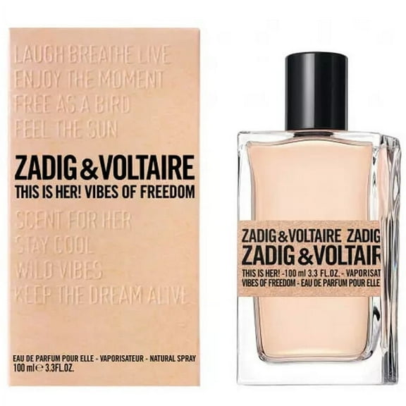 Zadig & Voltaire Ladies This Is Her! Vibes Of Freedom EDP Spray 3.4 oz Fragrances 3423222048310