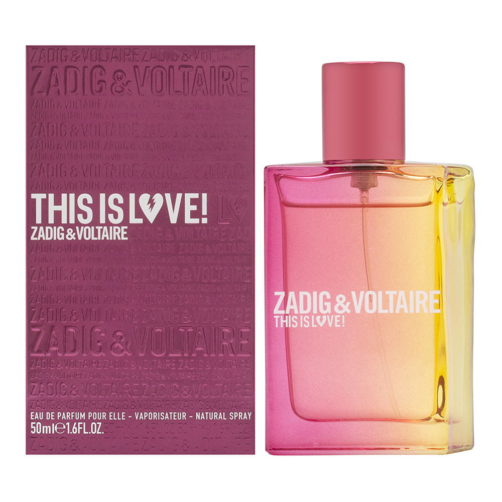 Zadig & Voltaire This is Love! for Women 1.6 oz Eau de Parfum Pour Elle  Spray