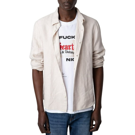 Zadig & Voltaire mens Stan Shirt, XL