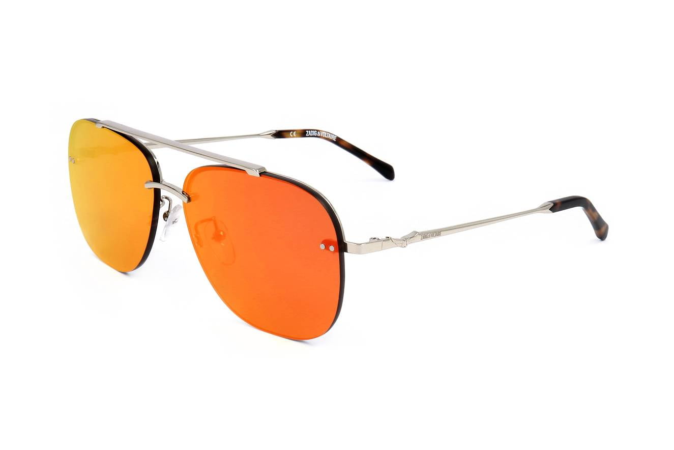 ZADIG & VOLTAIRE スクエアフレムサンクラス SZV277 579R Zadig & Voltaire sunglasses SZV277 WOMAN 60/14/140 579R