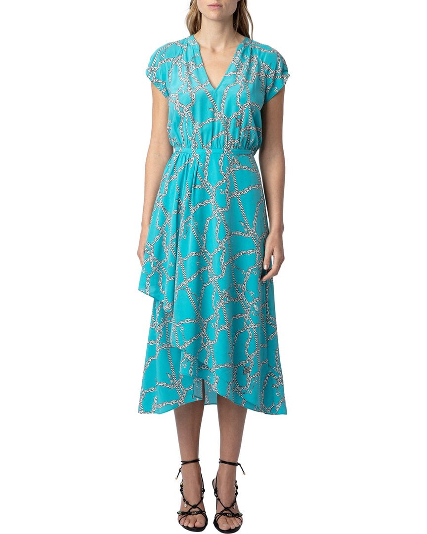 green emerald velvet dress Zadig & Voltaire main image 0
