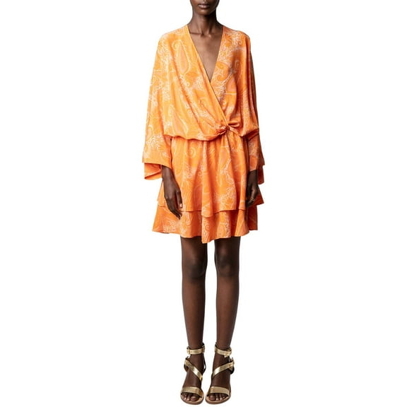 Zadig & Voltaire womens  Hailey Paisley Dress, s