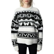 Zadig & Voltaire womens  Kanson Sequins Cashmere & Wool-Blend Sweater, M