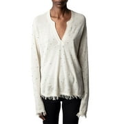 Zadig & Voltaire womens  Riviera Cashmere Sweater, S