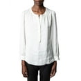 thumbnail image 1 of Zadig & Voltaire womens  Teck Satin Raye Shirt, m, 1 of 3