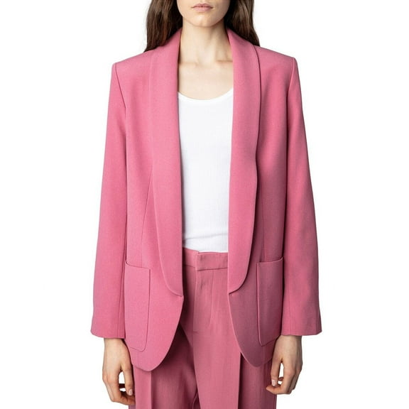 Zadig & Voltaire womens  Verdun Crepe Blazer, 34