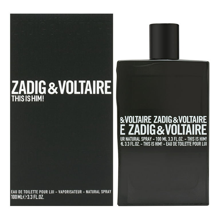 Zadig and Voltaire Men's This is Him EDT Spray 3.4 oz Fragrances