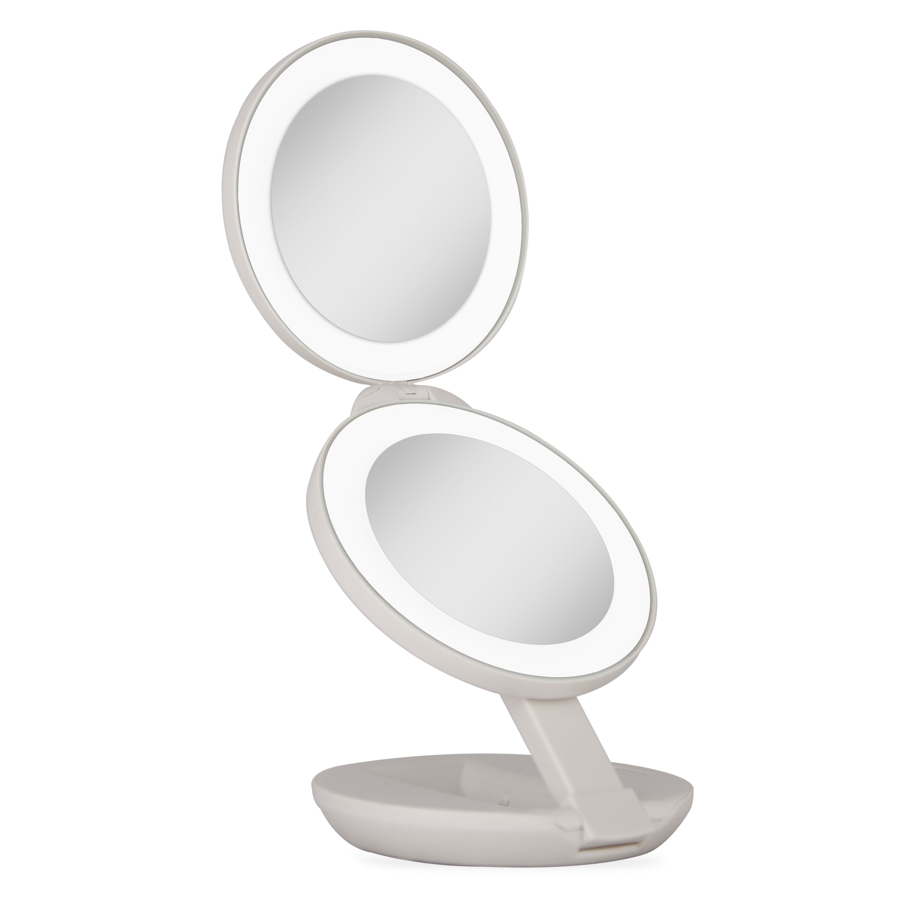 Zadro 4.5" Round LED NG01 Compact Mirror 10X/1X Travel Mirror with ...