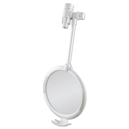 Zadro Telescoping Fogless Shower Mirror, Magnification & Razor Holder