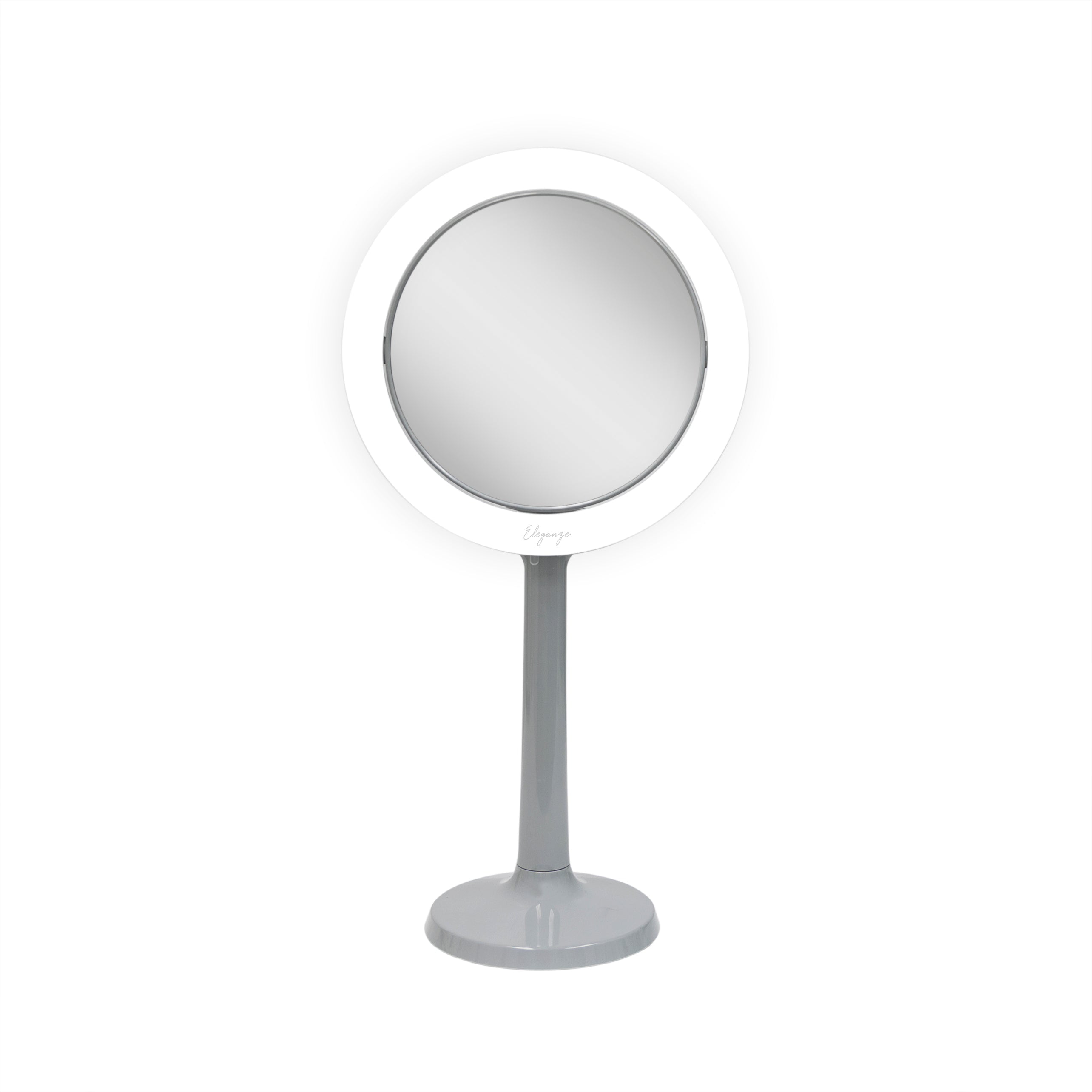 Zadro 7" Lighted Makeup Mirror with Magnification 8X/1X Suction Cup