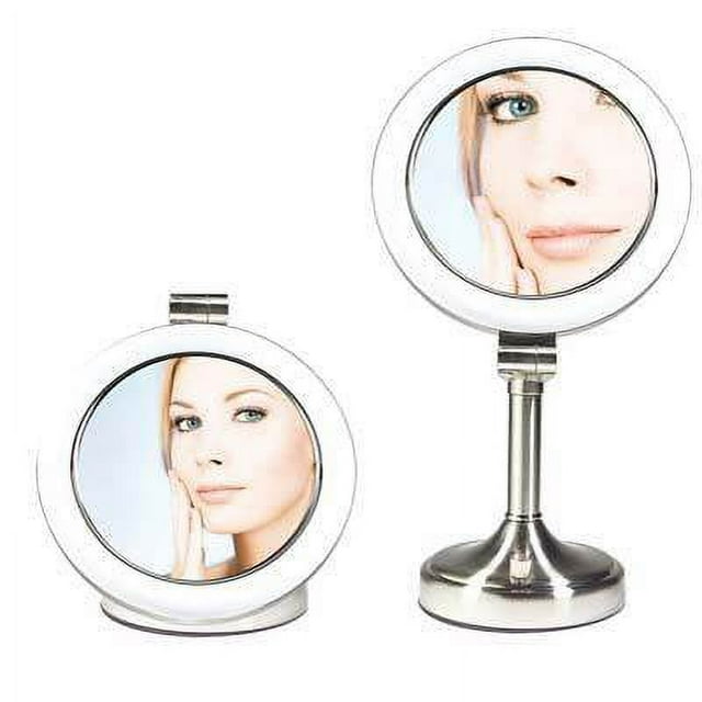 Zadro Surround Light Dimmable Sunlight Vanity Mirror Zadro Dimmable Sunlight Vanity Mirror (1X to 10X) Model No. SLV410