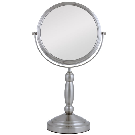 Zadro Dual Vanity Makeup Mirrors with Magnification and Swiveling Head